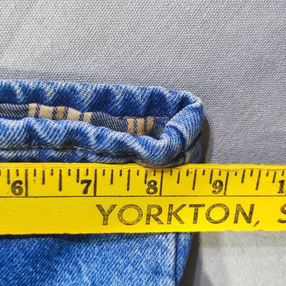 L.L.Bean Double L® Jeans, Relaxed Fit, Flannel-Lined men's size 36X29 denim blue - Picture 12 of 12